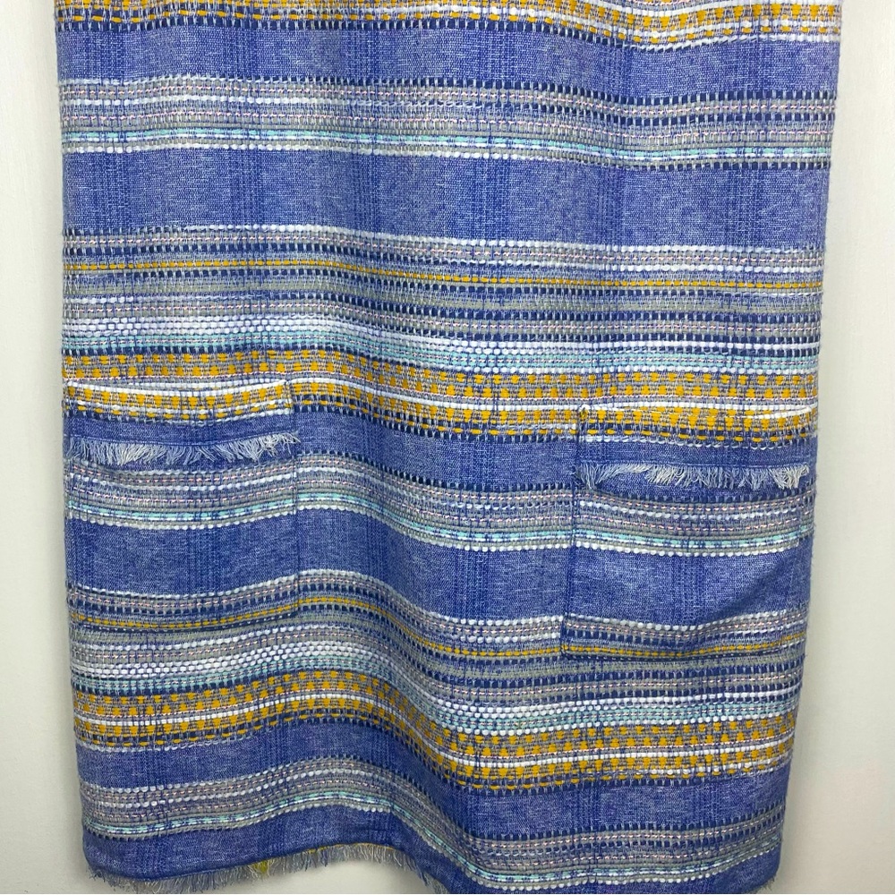 Anthropologie Akemi and Kin Women’s Tweed Shift Dress Patch Pockets Size 8 Fall - Picture 5 of 10